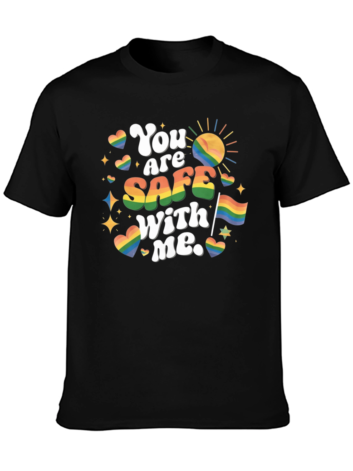 Camiseta LGBT: Estás Seguro Conmigo