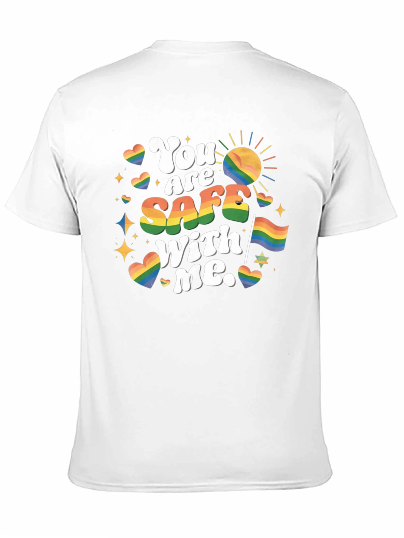 Camiseta LGBT: Estás Seguro Conmigo