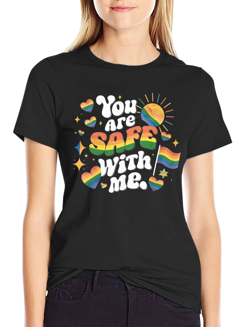 Camiseta LGBT: Estás Seguro Conmigo