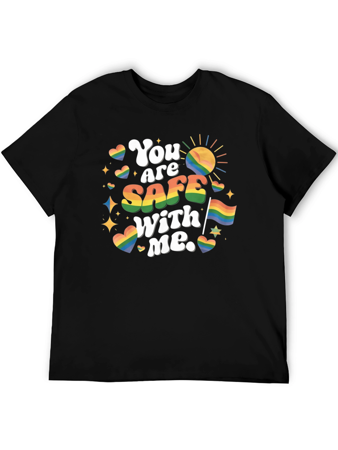 Camiseta LGBT: Estás Seguro Conmigo