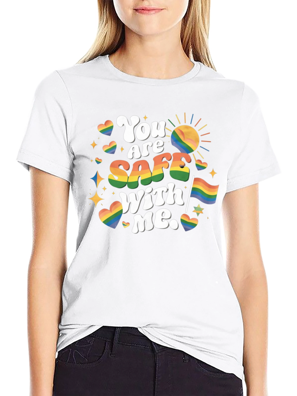 Camiseta LGBT: Estás Seguro Conmigo