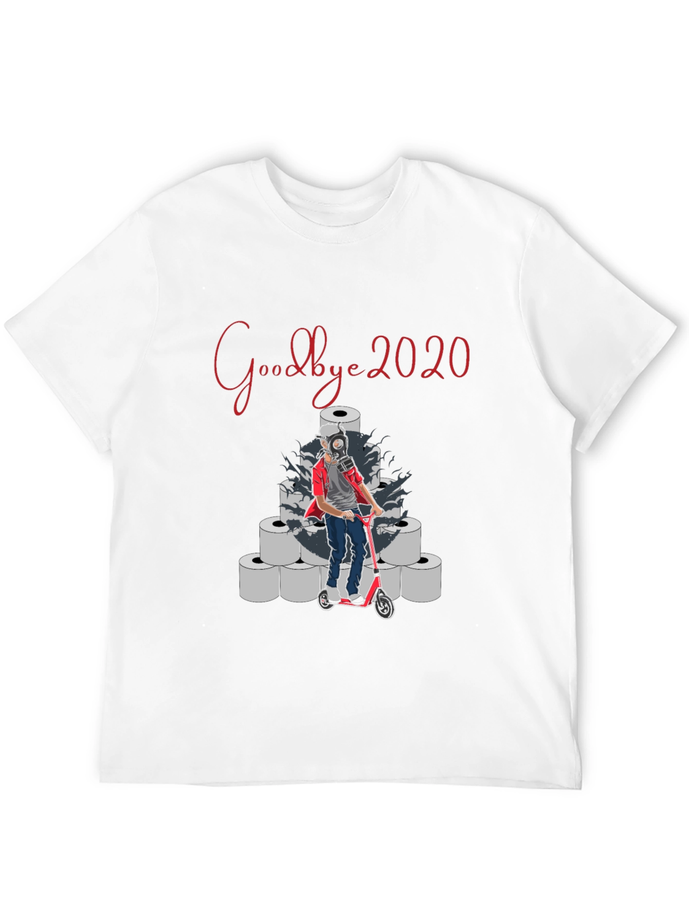 Camiseta Adiós 2020 Unisex Divertida