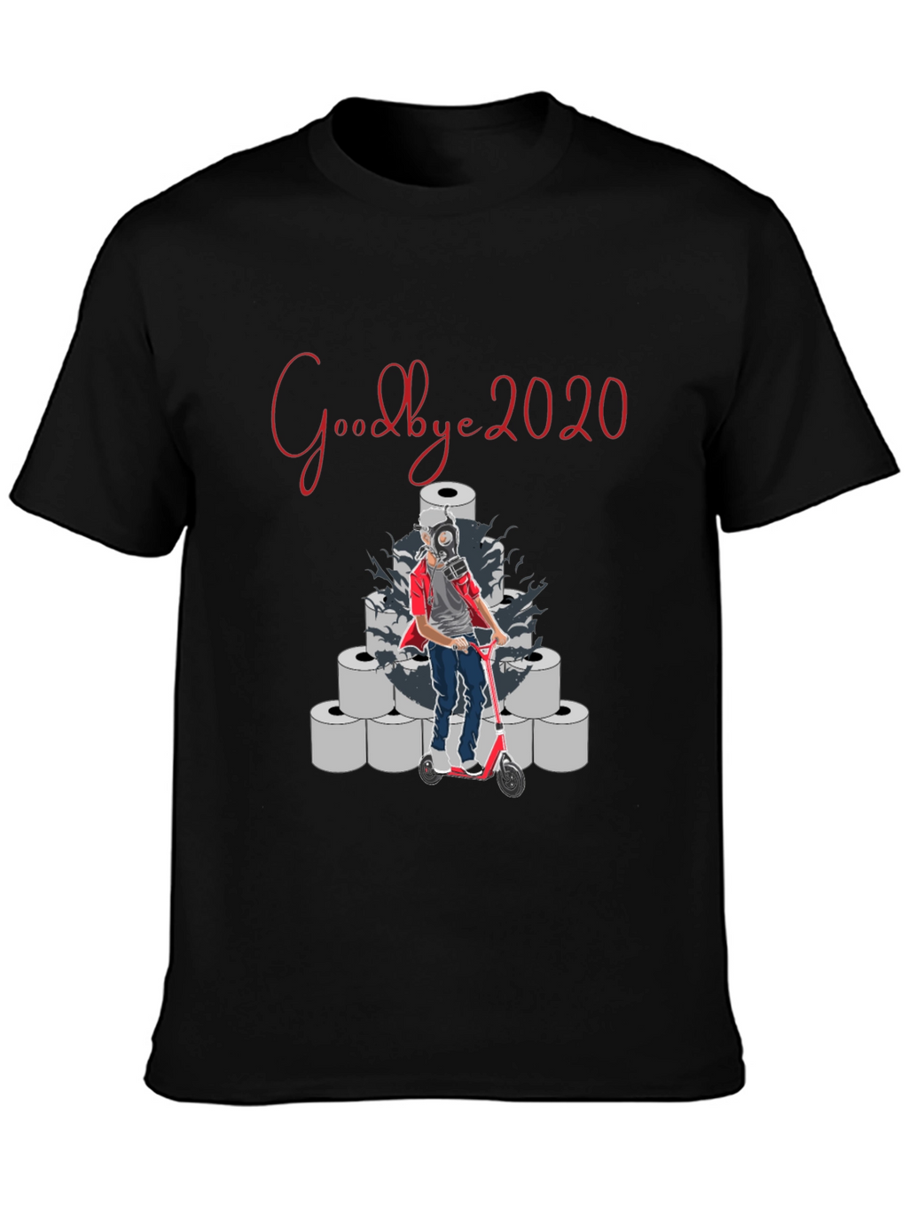 Camiseta Adiós 2020 Unisex Divertida