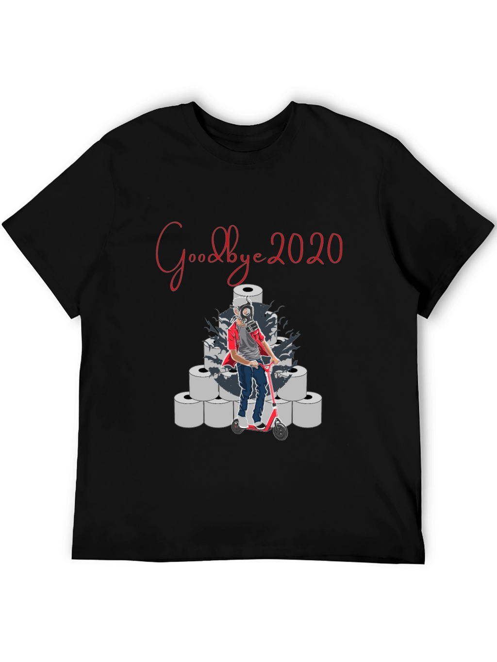 Camiseta Adiós 2020 Unisex Divertida