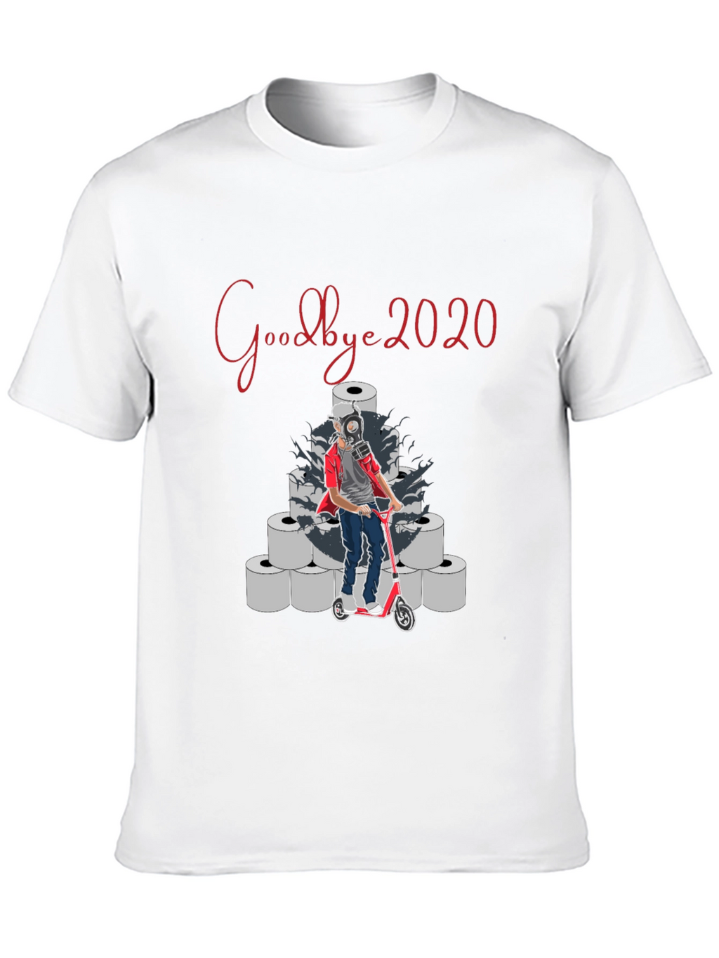 Camiseta Adiós 2020 Unisex Divertida