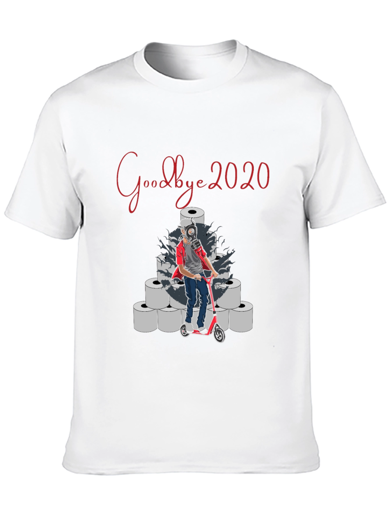 Camiseta Adiós 2020 Unisex Divertida