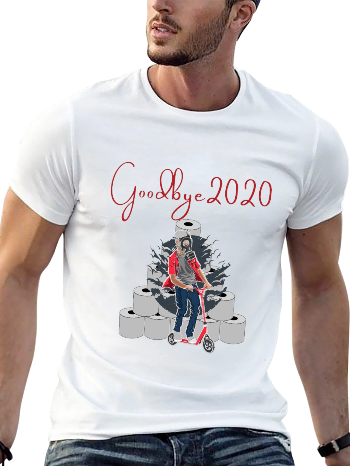 Camiseta Adiós 2020 Unisex Divertida