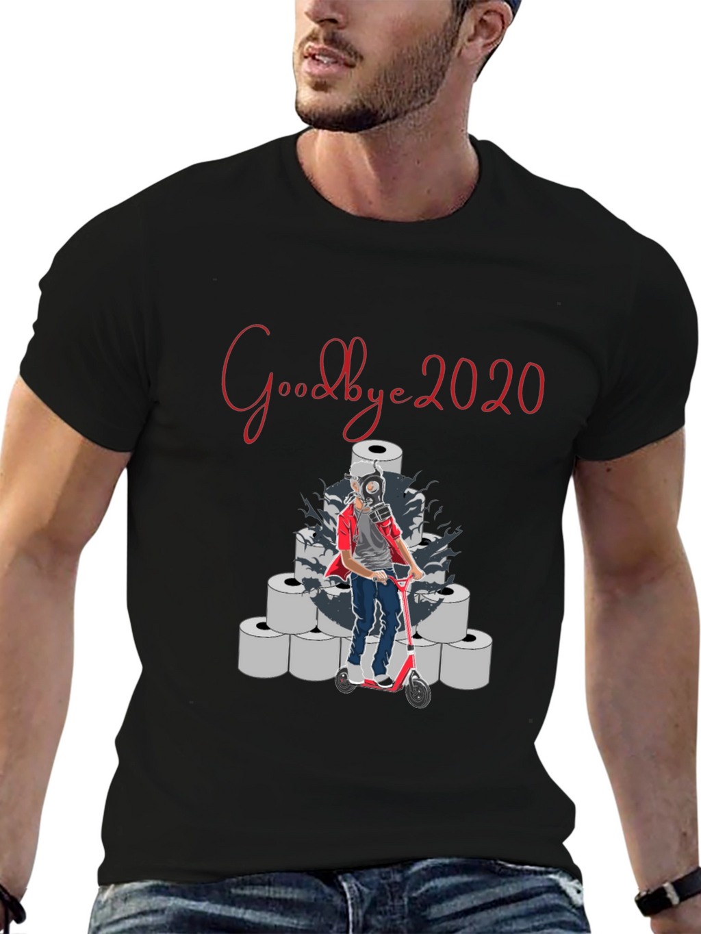 Camiseta Adiós 2020 Unisex Divertida