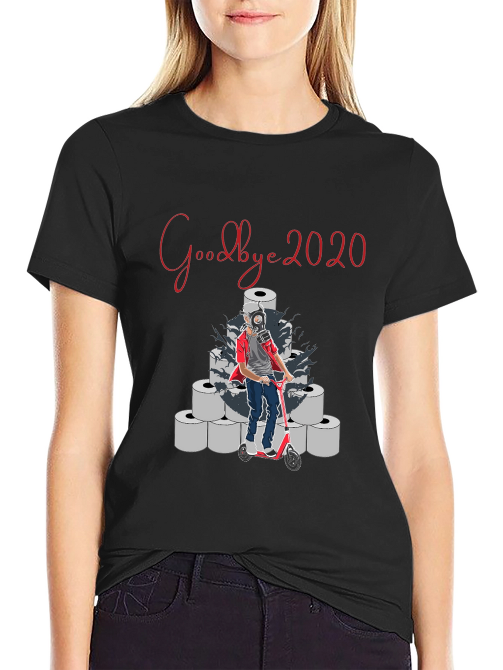 Camiseta Adiós 2020 Unisex Divertida