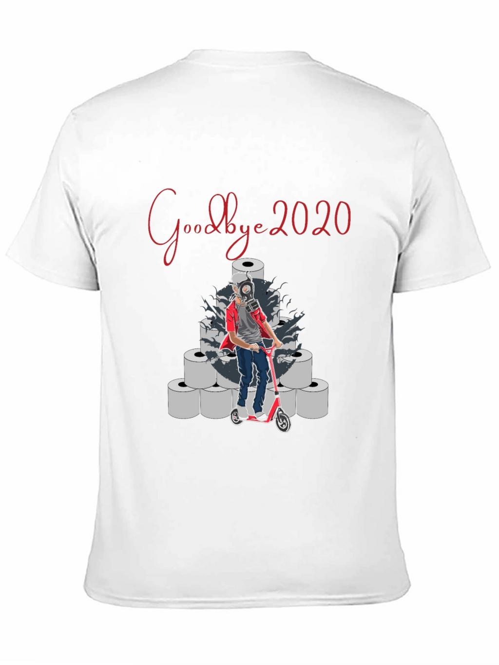 Camiseta Adiós 2020 Unisex Divertida