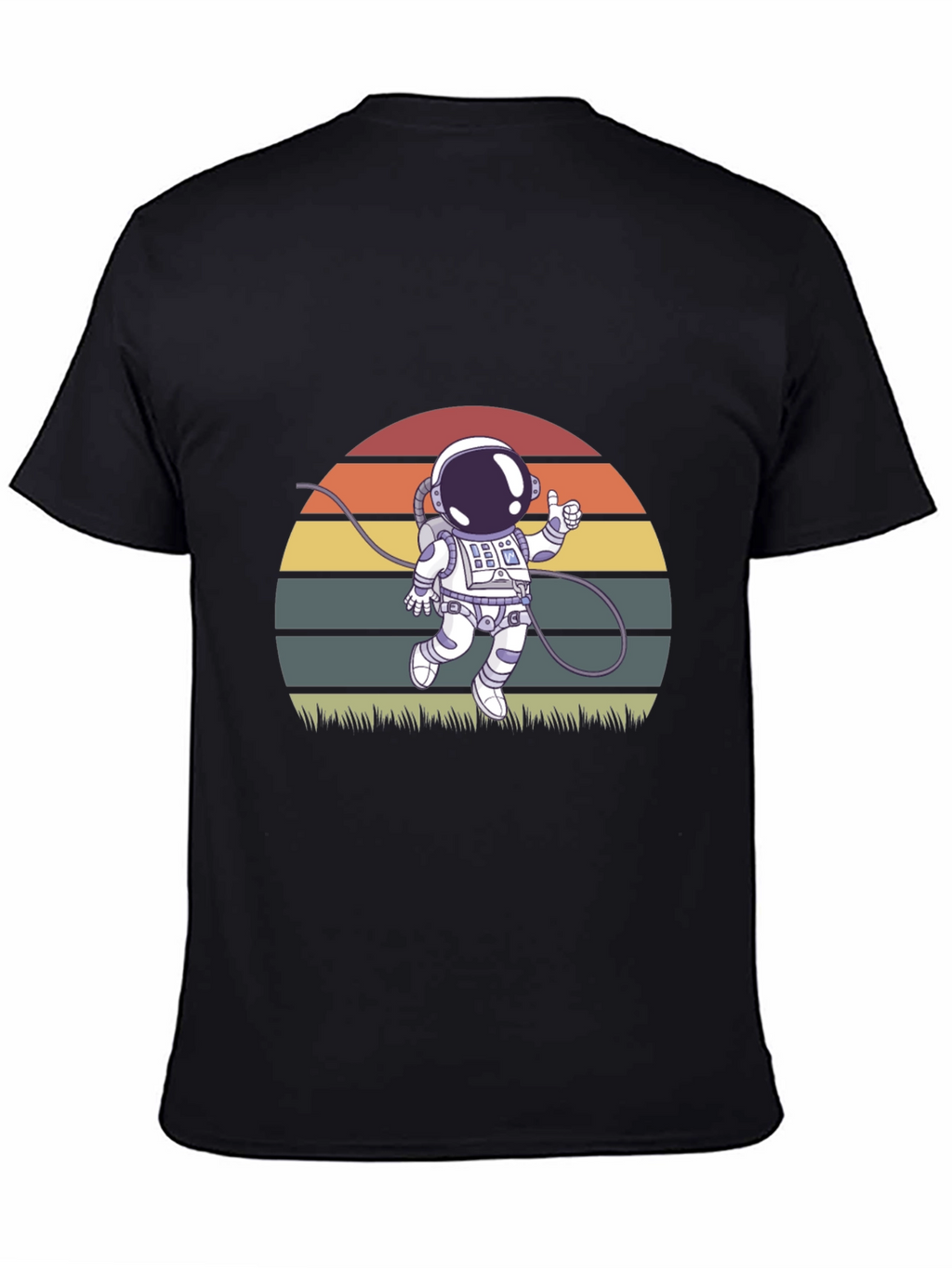 Camiseta Astronauta Retro - Diseño Espacial