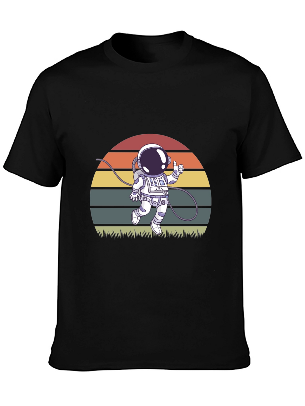 Camiseta Astronauta Retro - Diseño Espacial