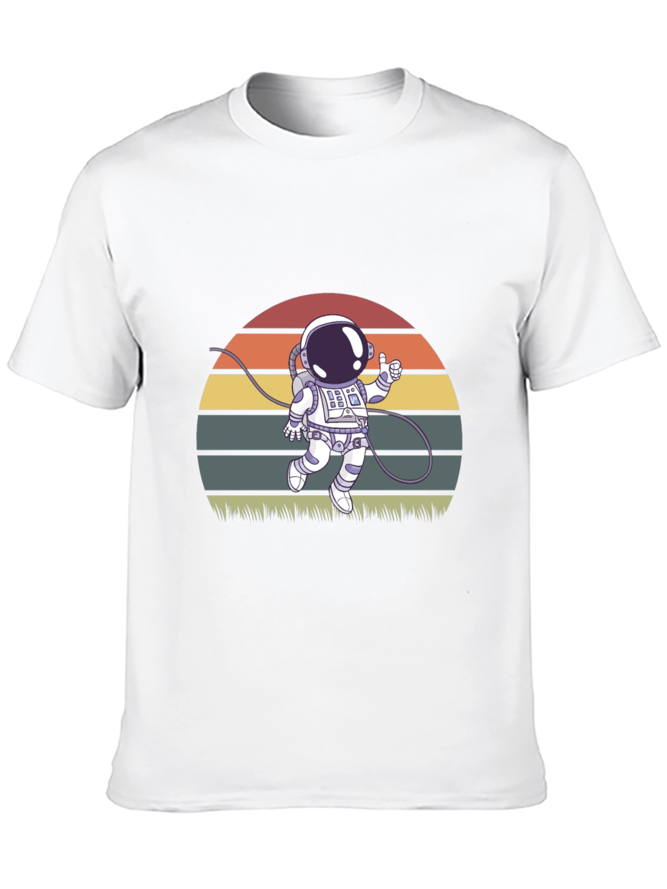 Camiseta Astronauta Retro - Diseño Espacial