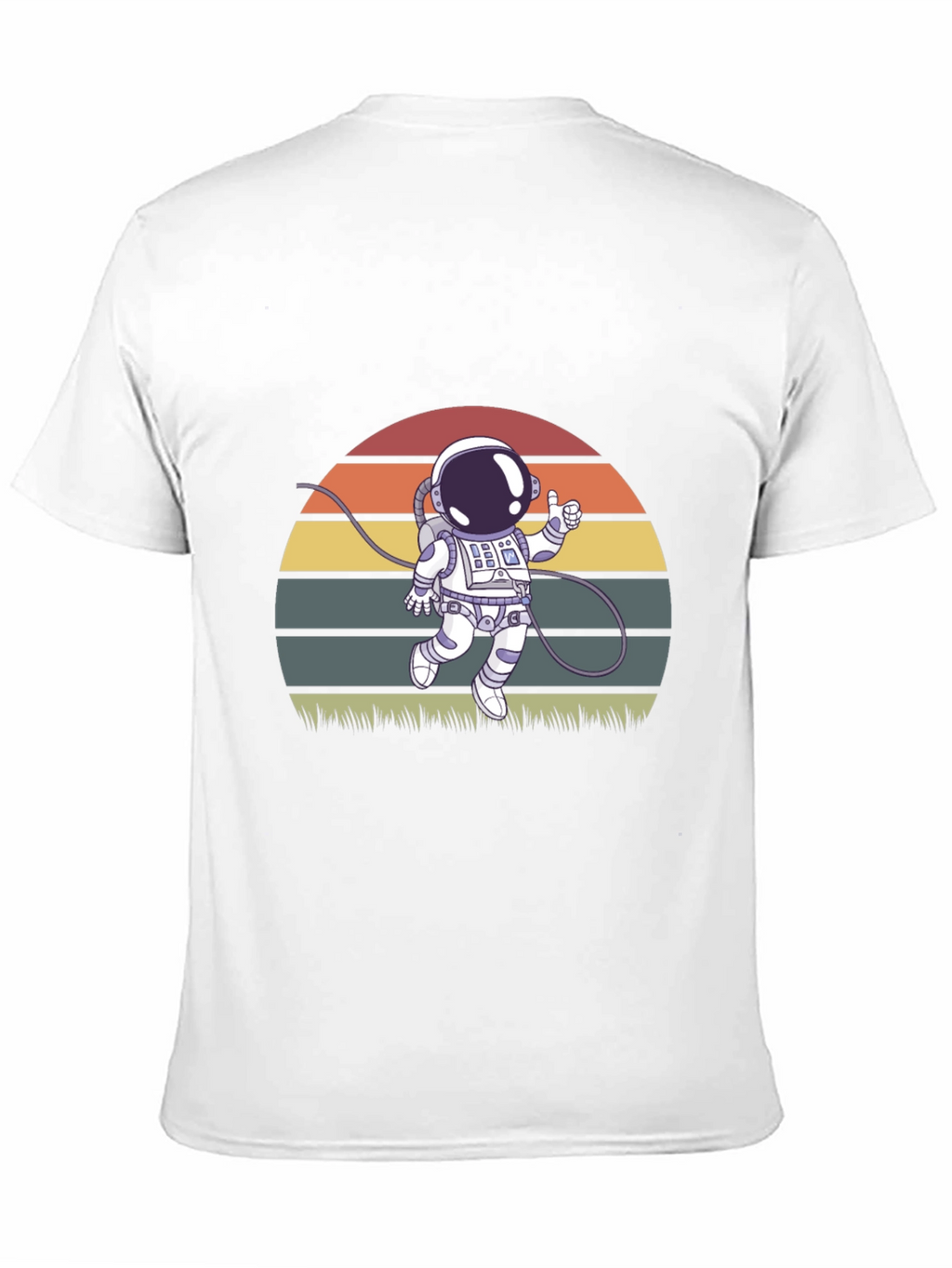 Camiseta Astronauta Retro - Diseño Espacial