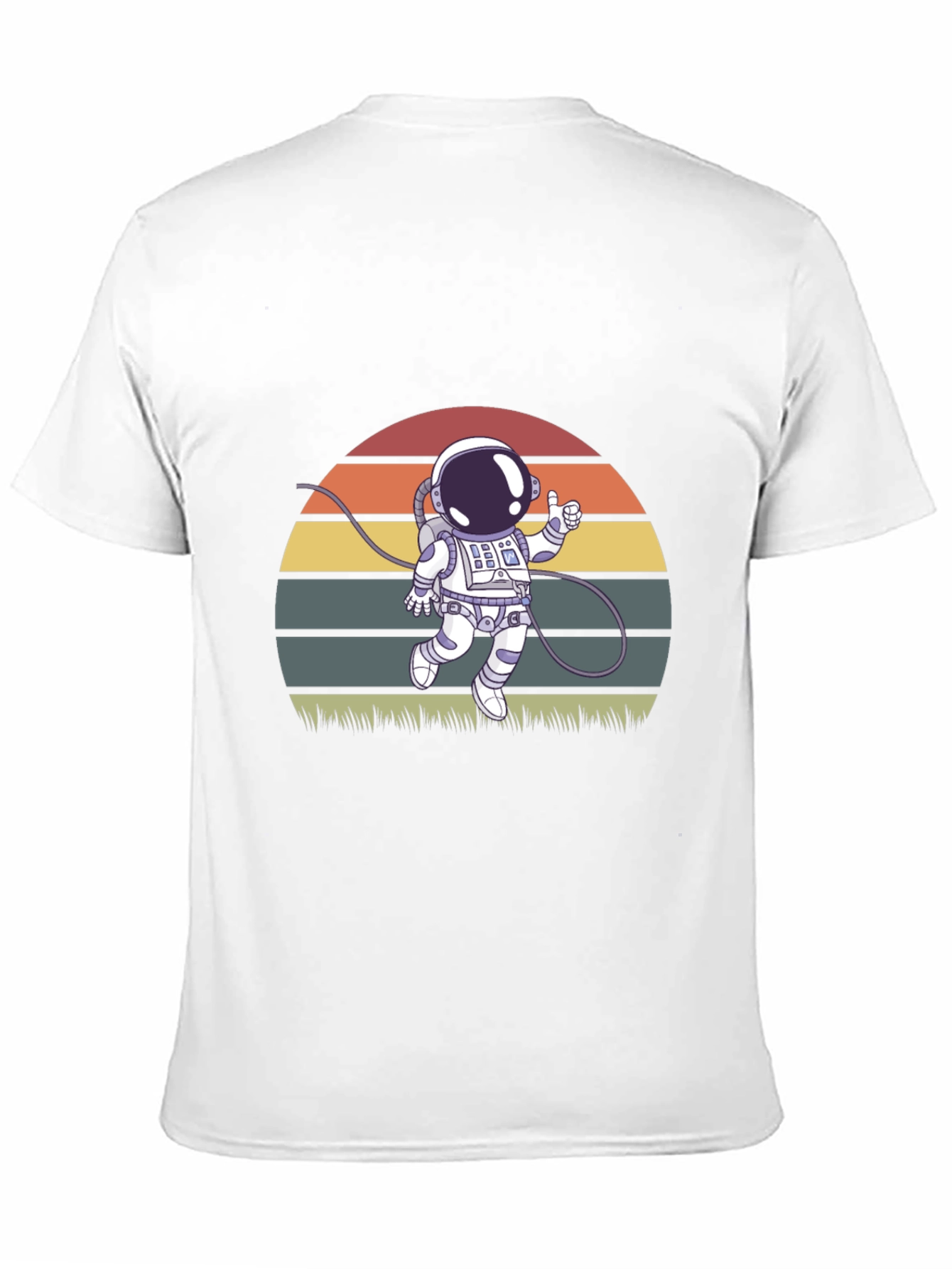Camiseta Astronauta Retro - Diseño Espacial