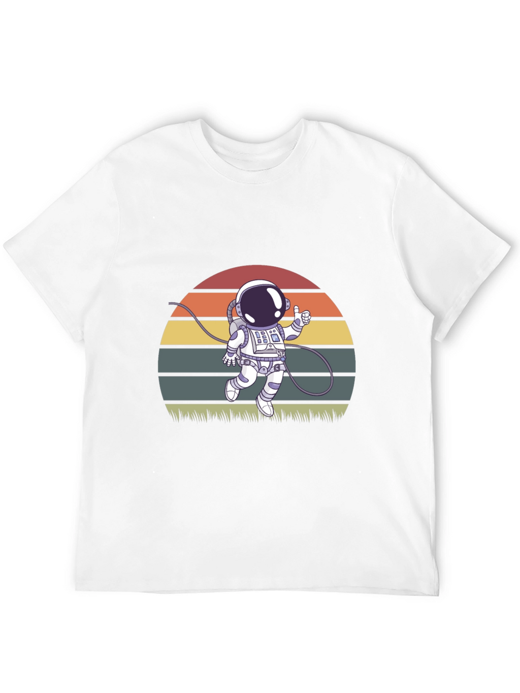 Camiseta Astronauta Retro - Diseño Espacial