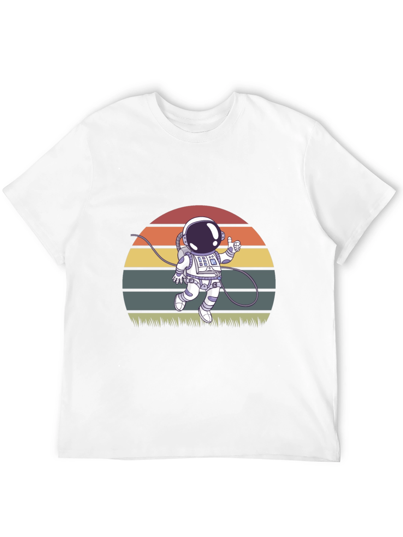 Camiseta Astronauta Retro - Diseño Espacial
