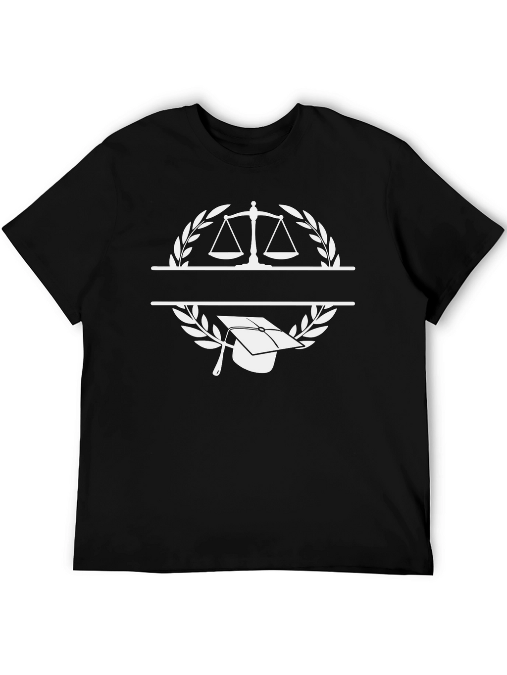 Camiseta Abogado Graduado - Escudo Justicia