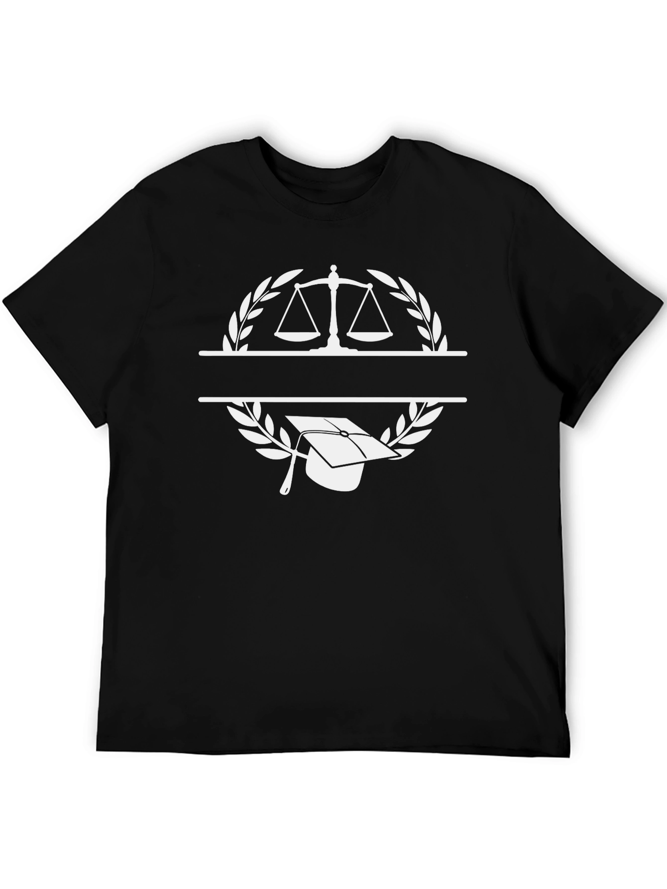 Camiseta Abogado Graduado - Escudo Justicia
