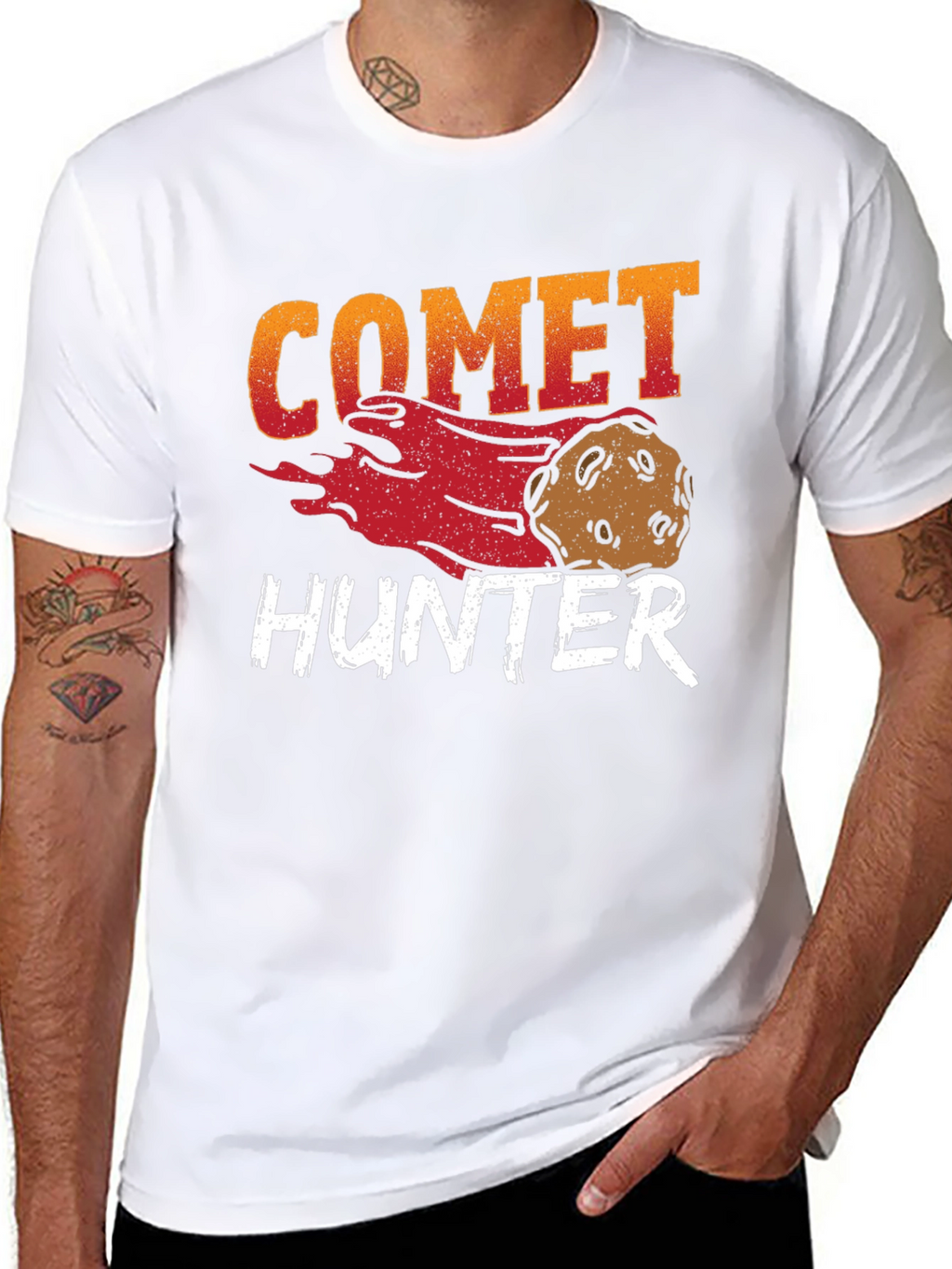 Camiseta Cazador de Cometas Negra Hombre