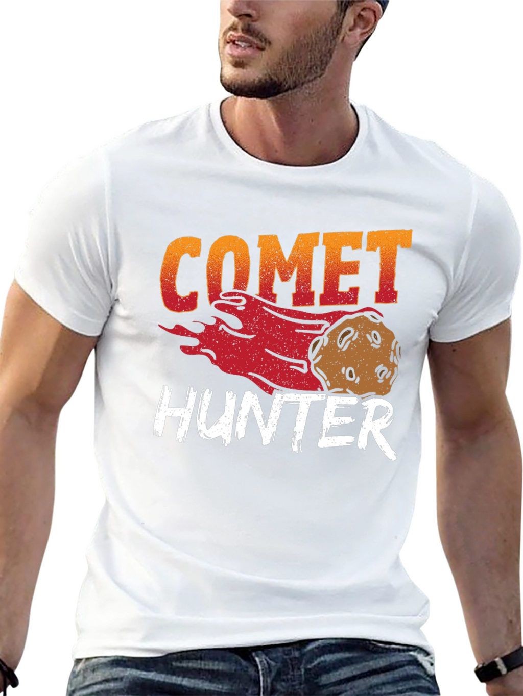 Camiseta Cazador de Cometas Negra Hombre