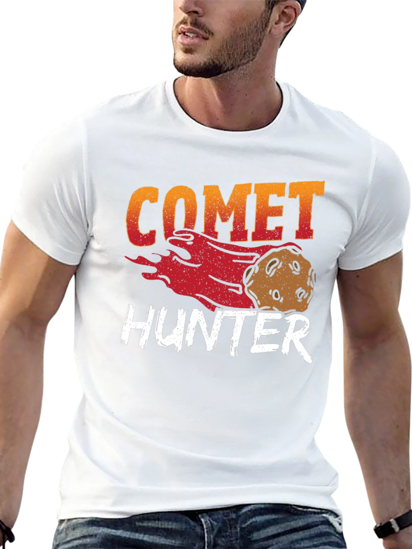 Camiseta Cazador de Cometas Negra Hombre