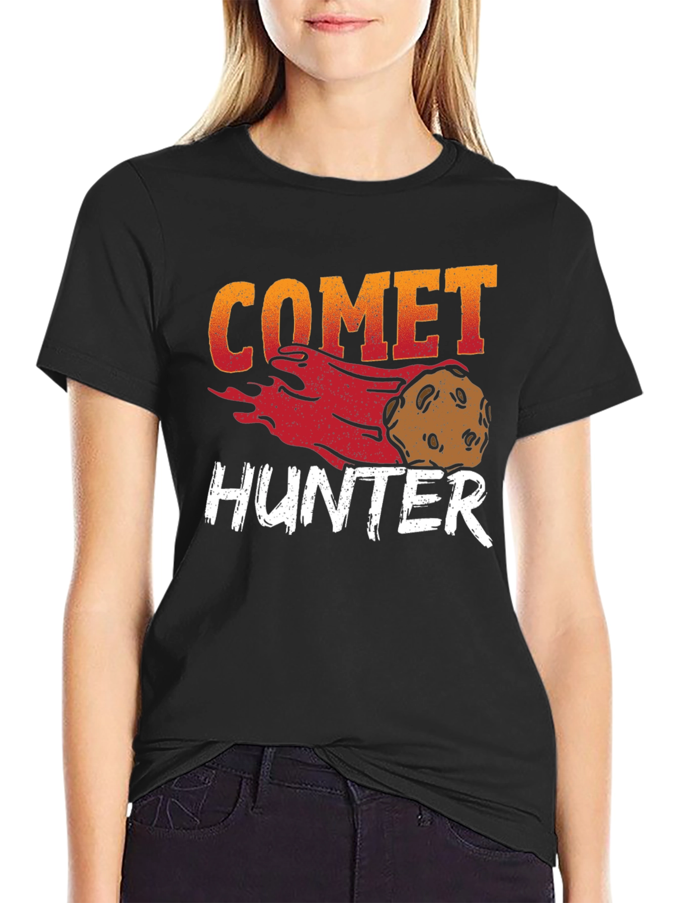 Camiseta Cazador de Cometas Negra Hombre
