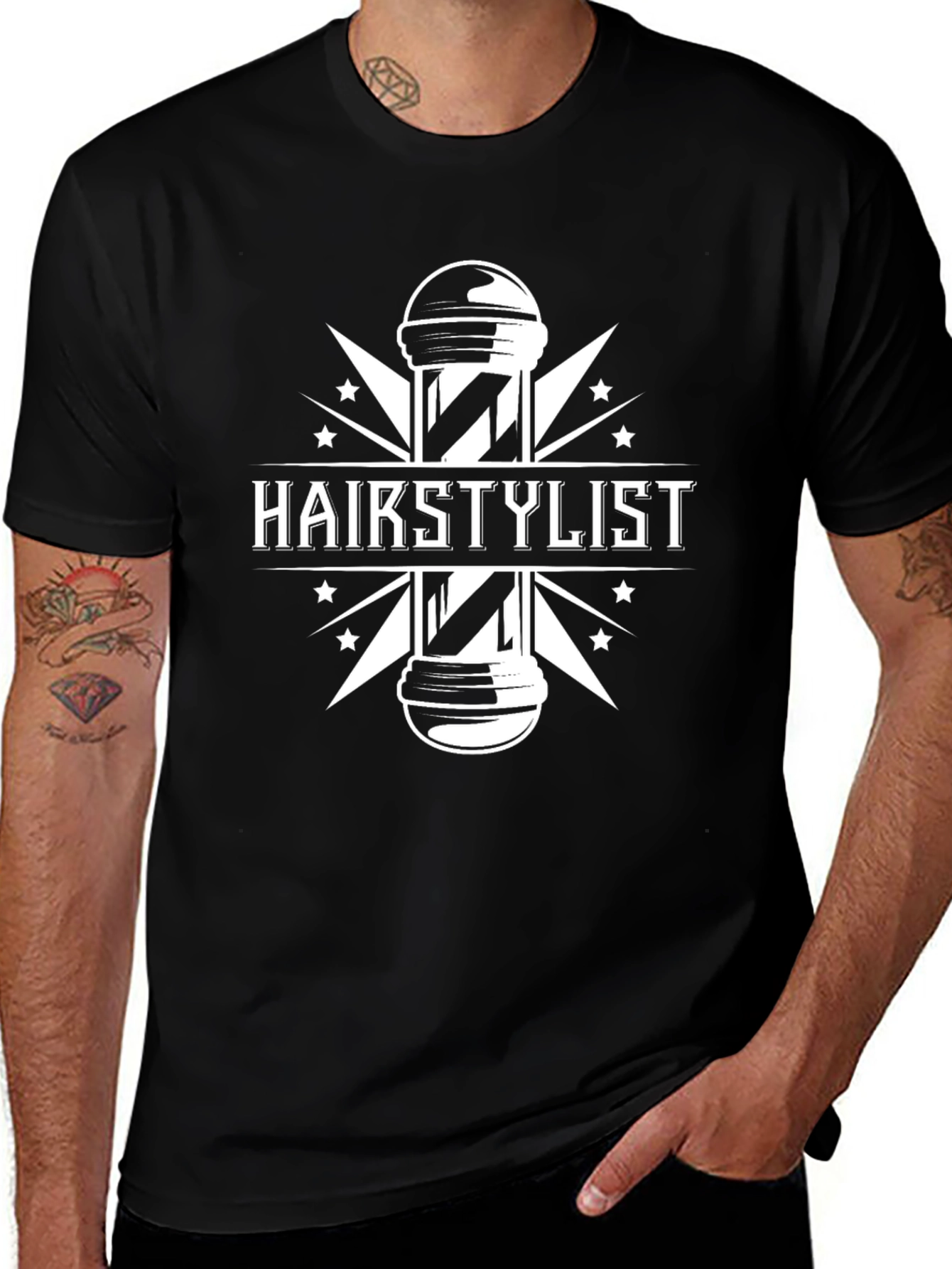 Camiseta de peluquero - Diseño estilista