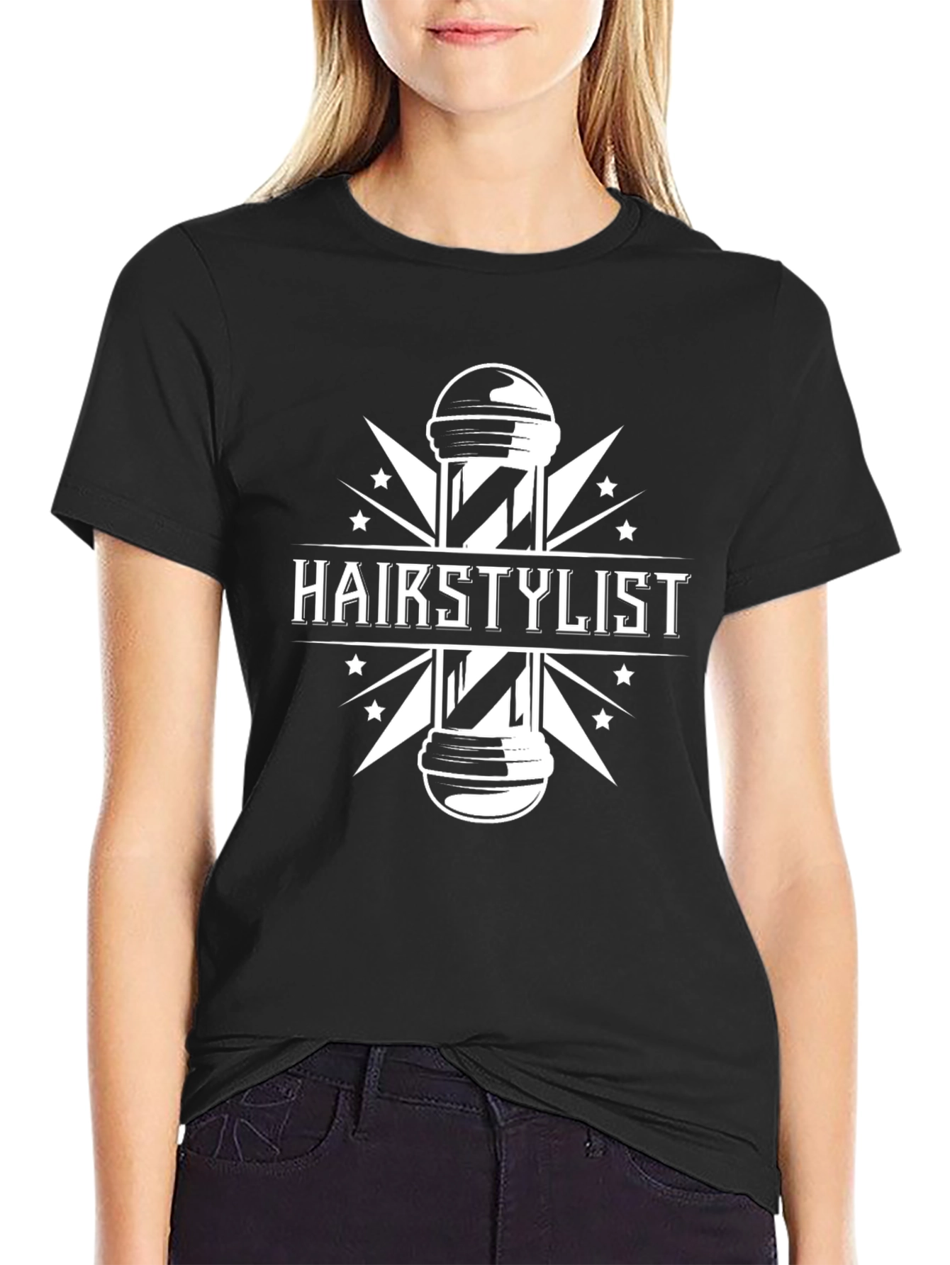 Camiseta de peluquero - Diseño estilista