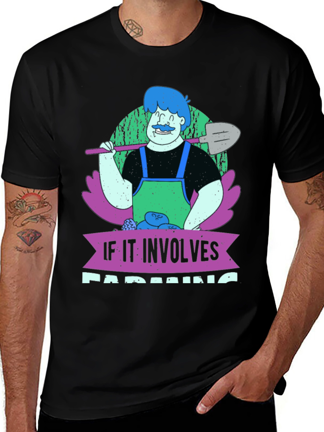 Camiseta Granjero: Si Involucra la Agricultura