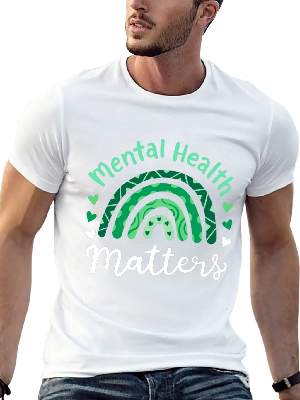 Camiseta Mental Health Matters para Concientización