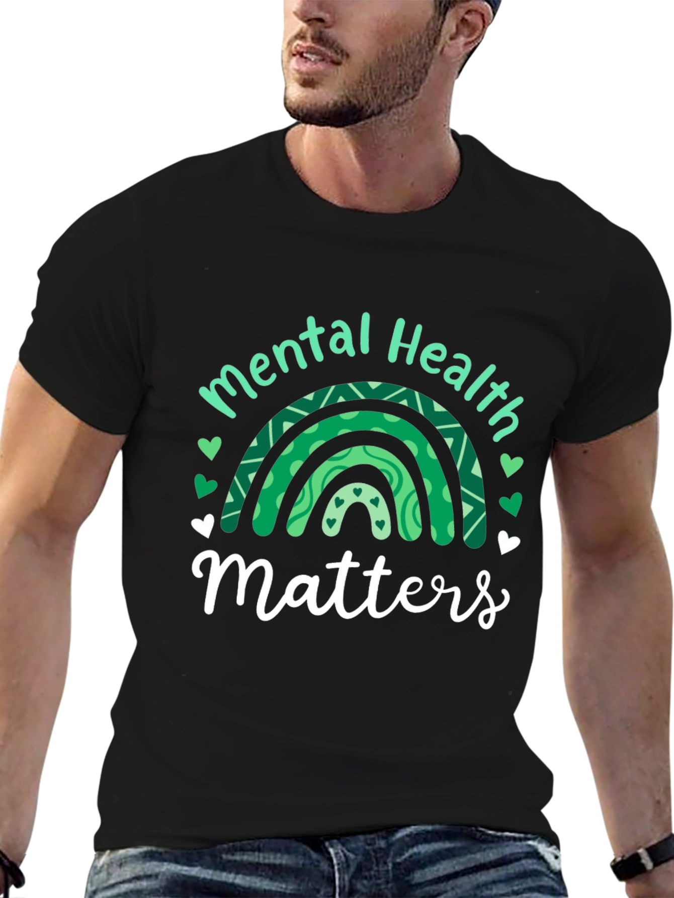 Camiseta Mental Health Matters para Concientización