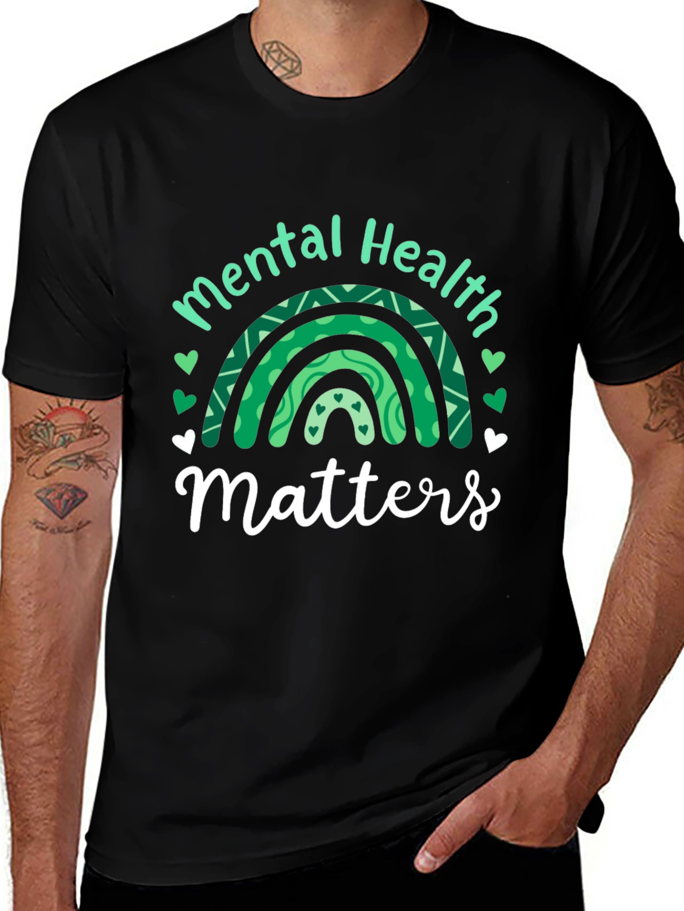 Camiseta Mental Health Matters para Concientización