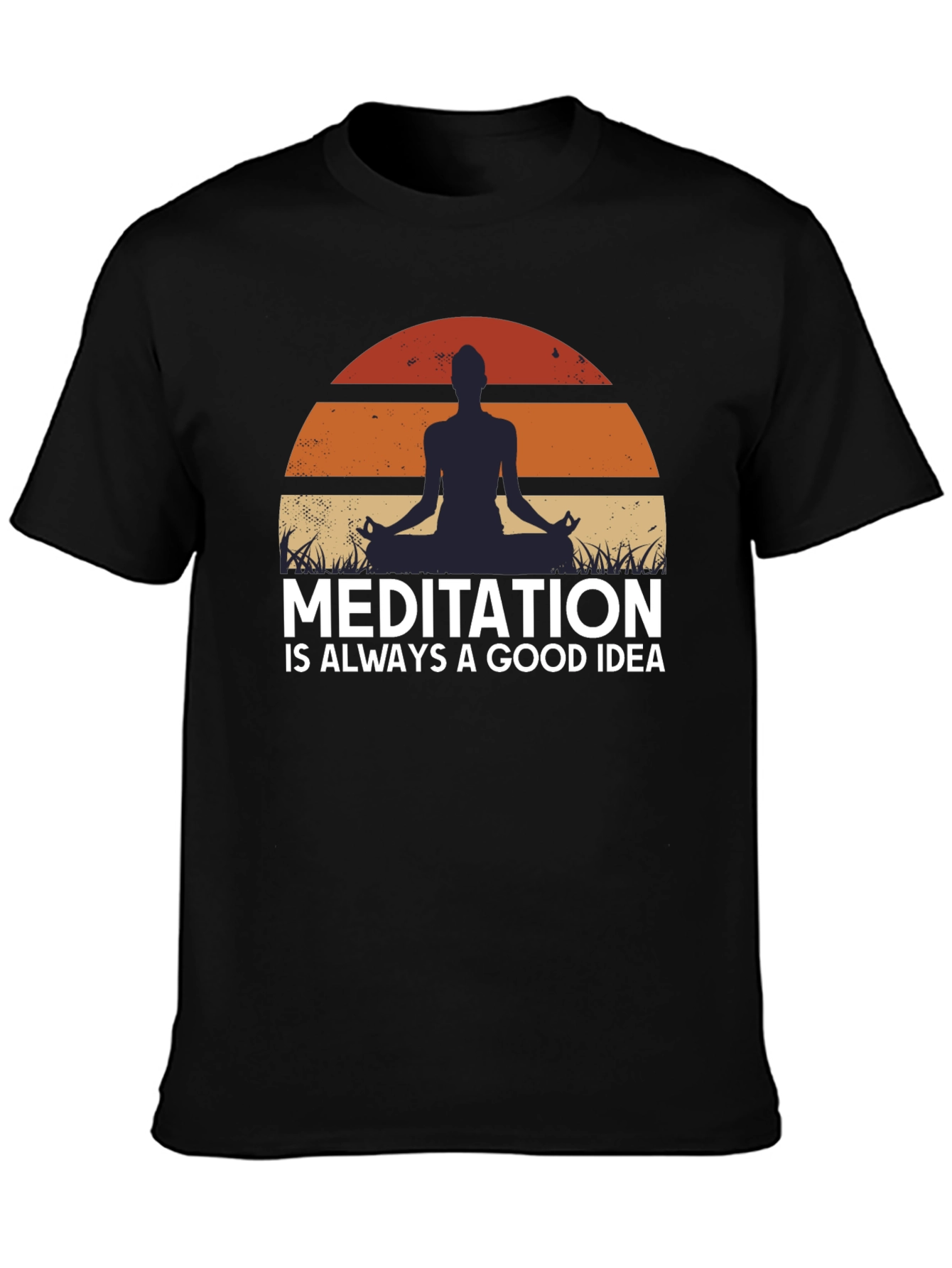 Camiseta Meditación Buena Idea Relax