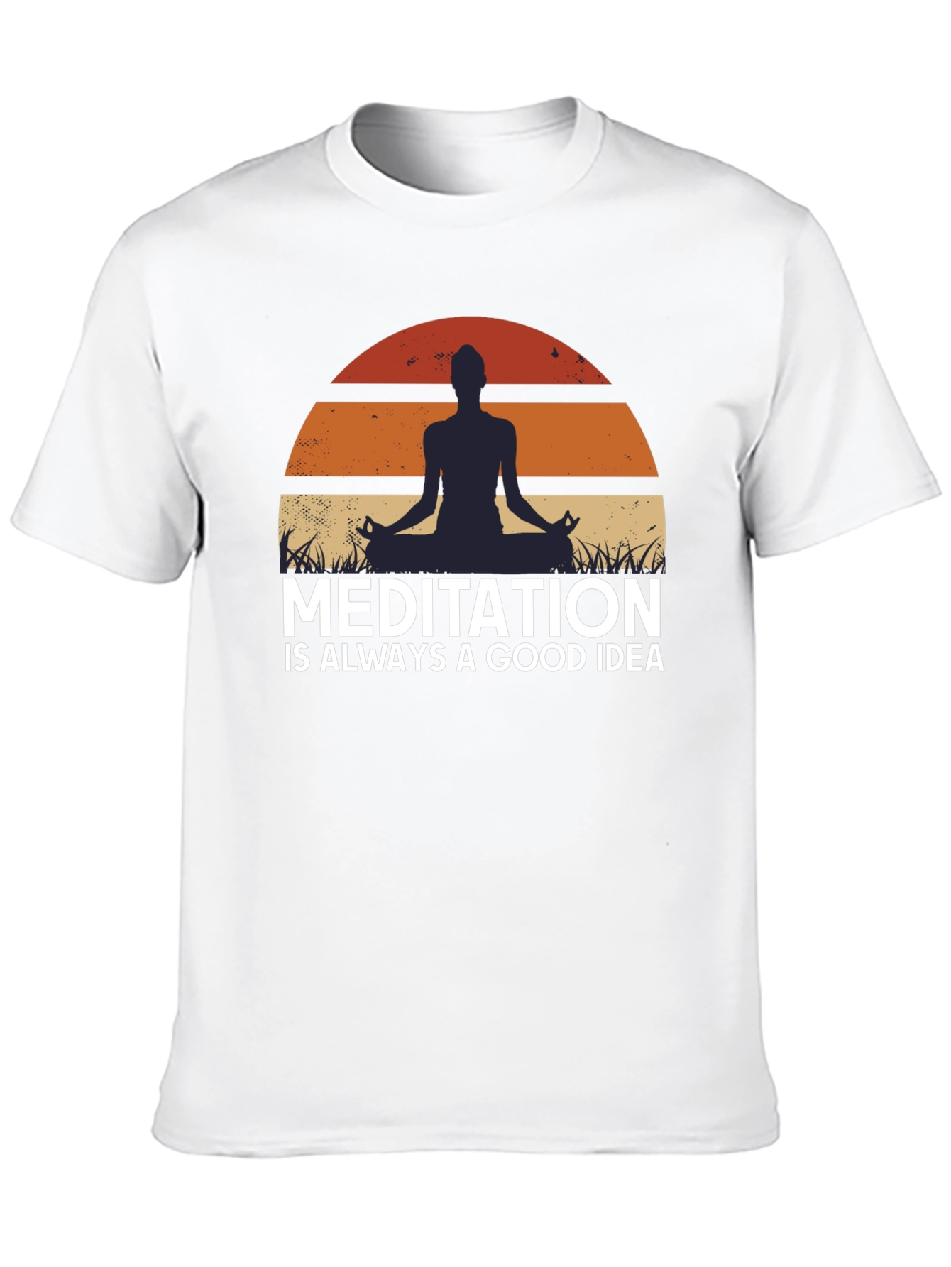 Camiseta Meditación Buena Idea Relax