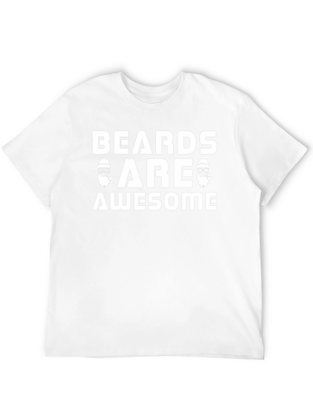 Camiseta Negra Beards Are Awesome