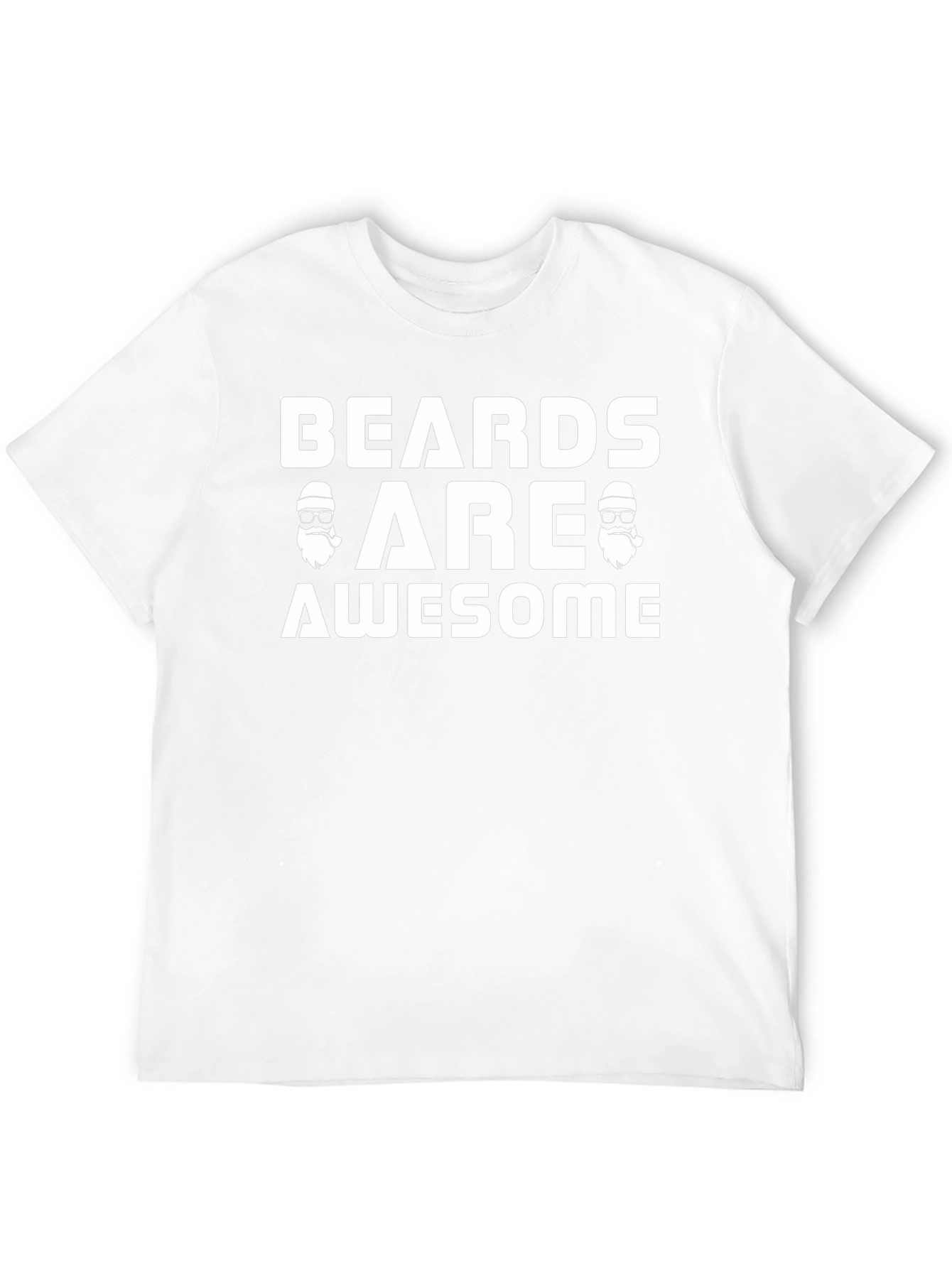Camiseta Negra Beards Are Awesome