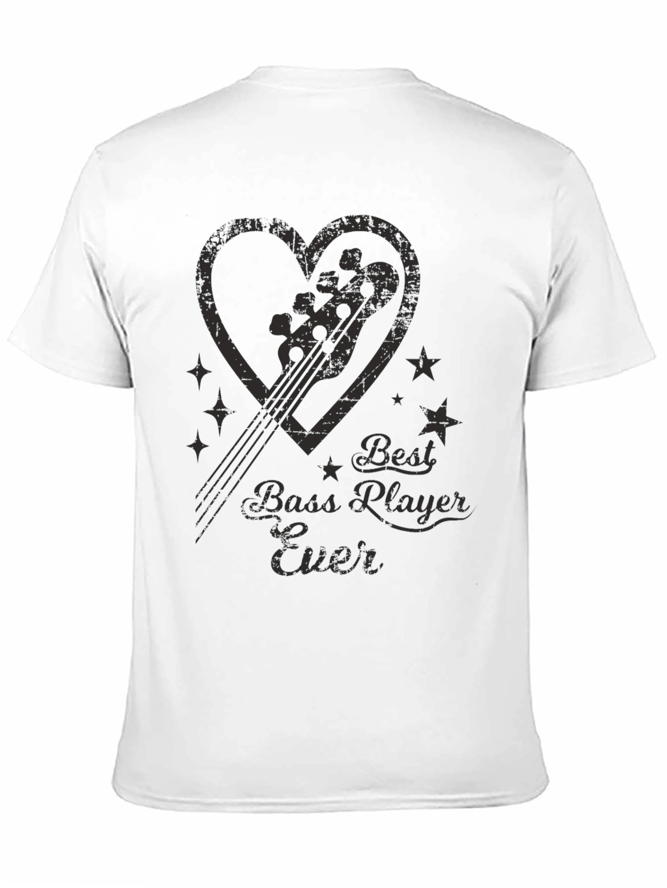 Camiseta Negra Best Bass Player Ever