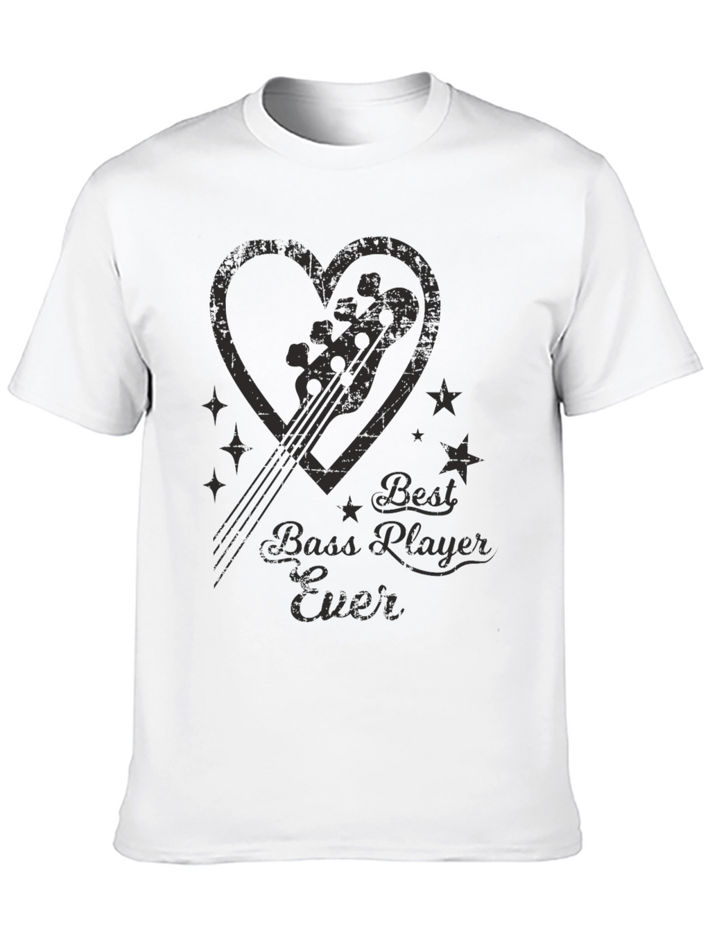 Camiseta Negra Best Bass Player Ever