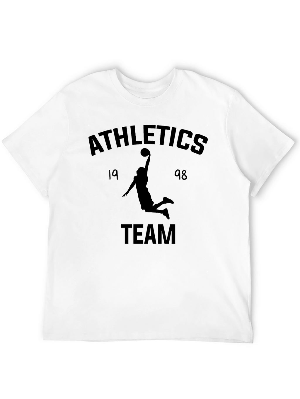 Camiseta Negra Athletics Team 1998