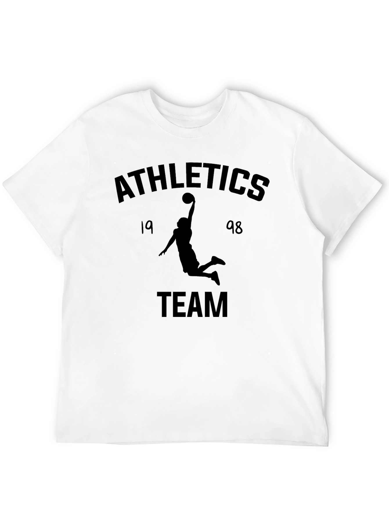 Camiseta Negra Athletics Team 1998