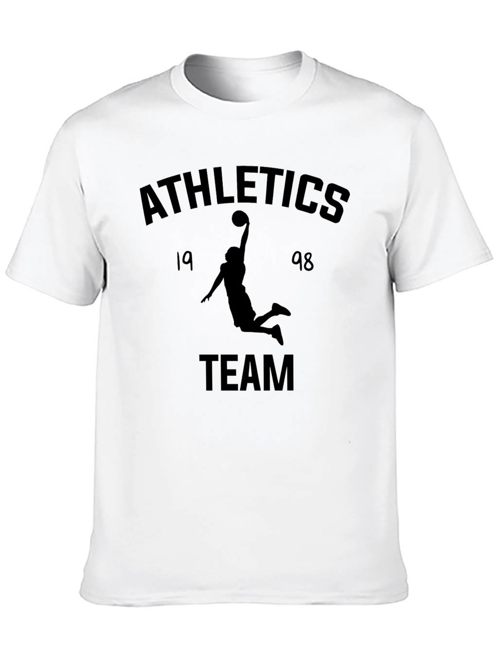 Camiseta Negra Athletics Team 1998