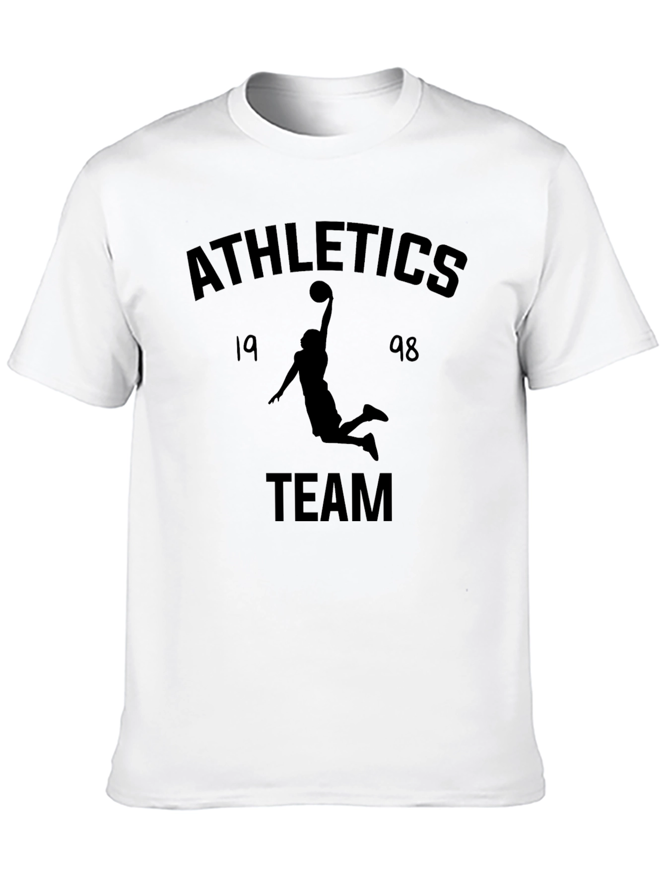 Camiseta Negra Athletics Team 1998