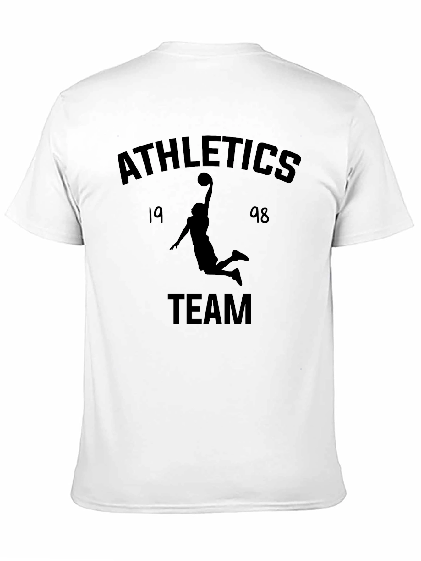 Camiseta Negra Athletics Team 1998