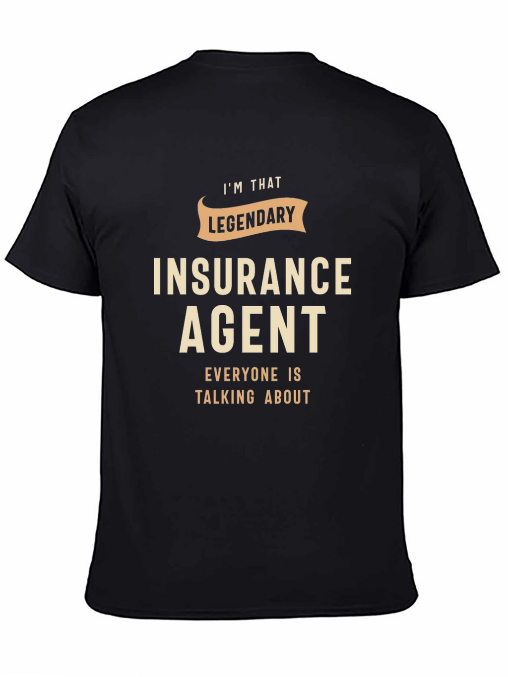 Camiseta Agente de Seguros Legendario