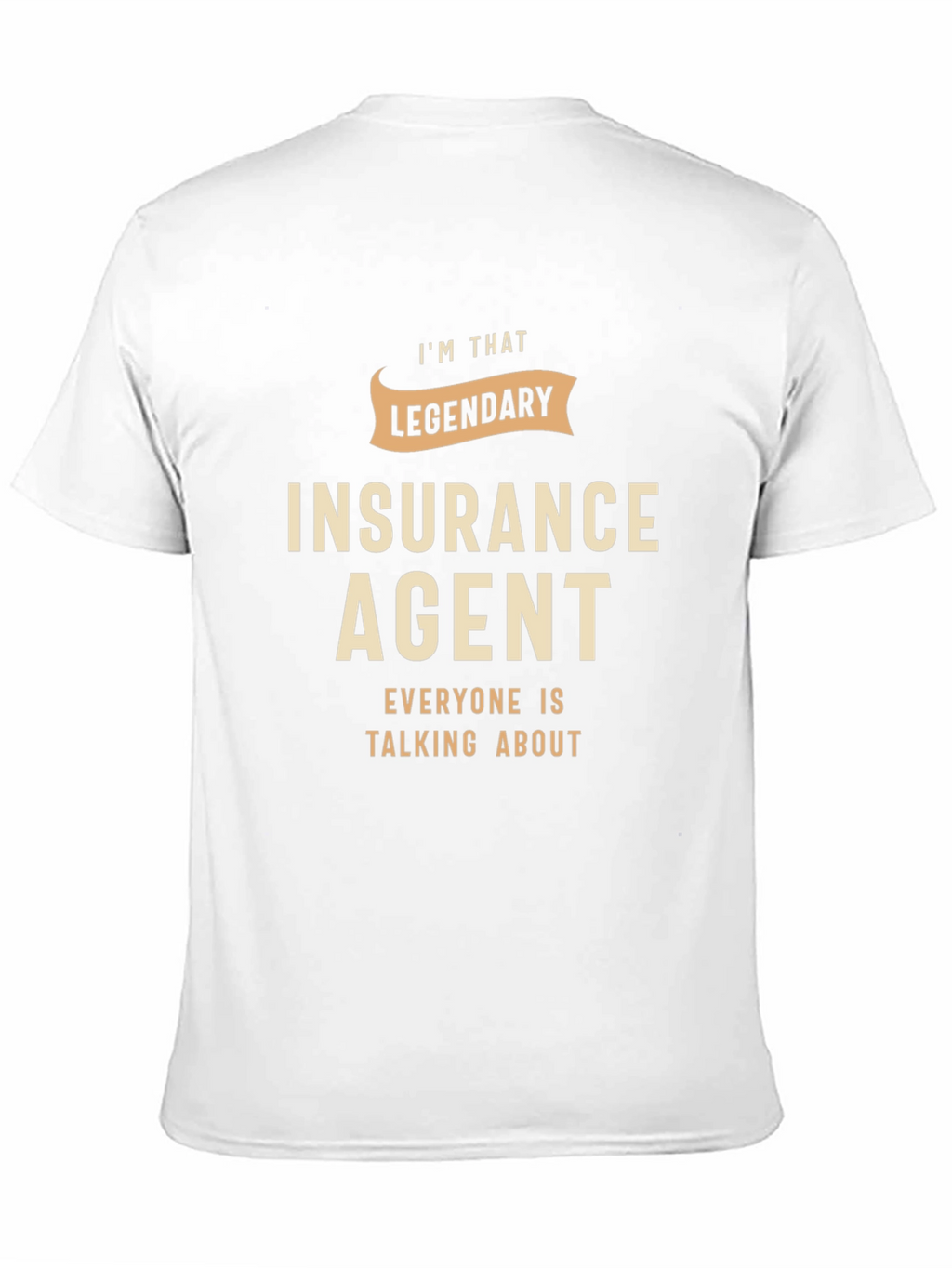 Camiseta Agente de Seguros Legendario