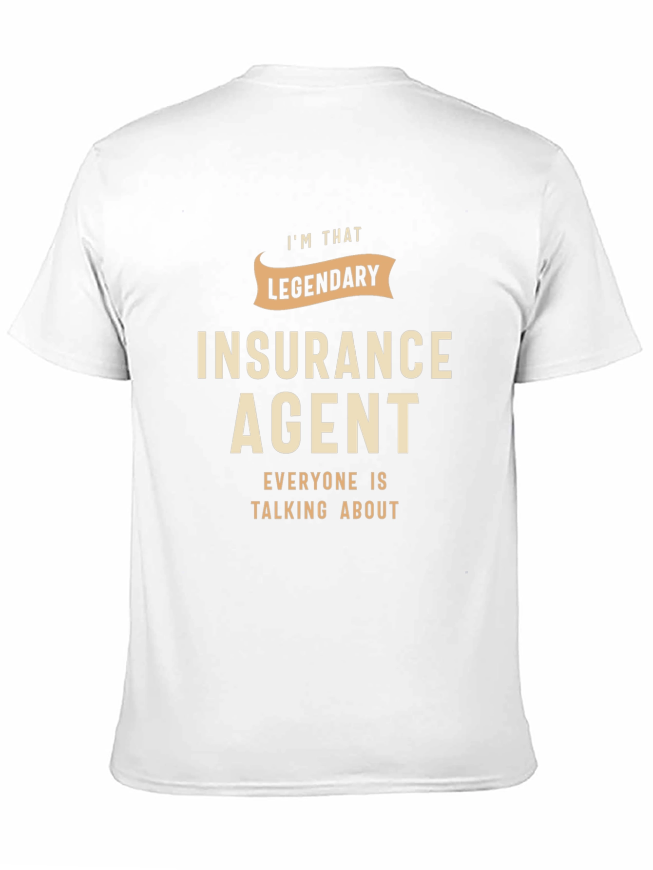 Camiseta Agente de Seguros Legendario
