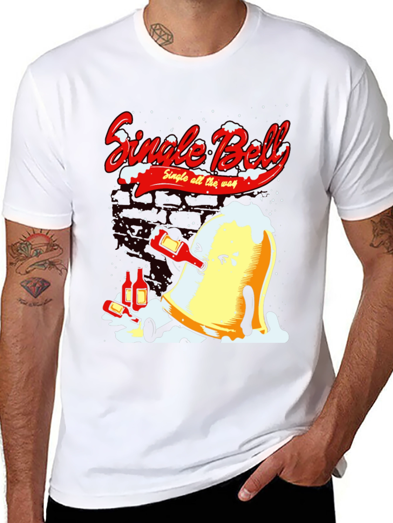 Camiseta Navideña Single Bell