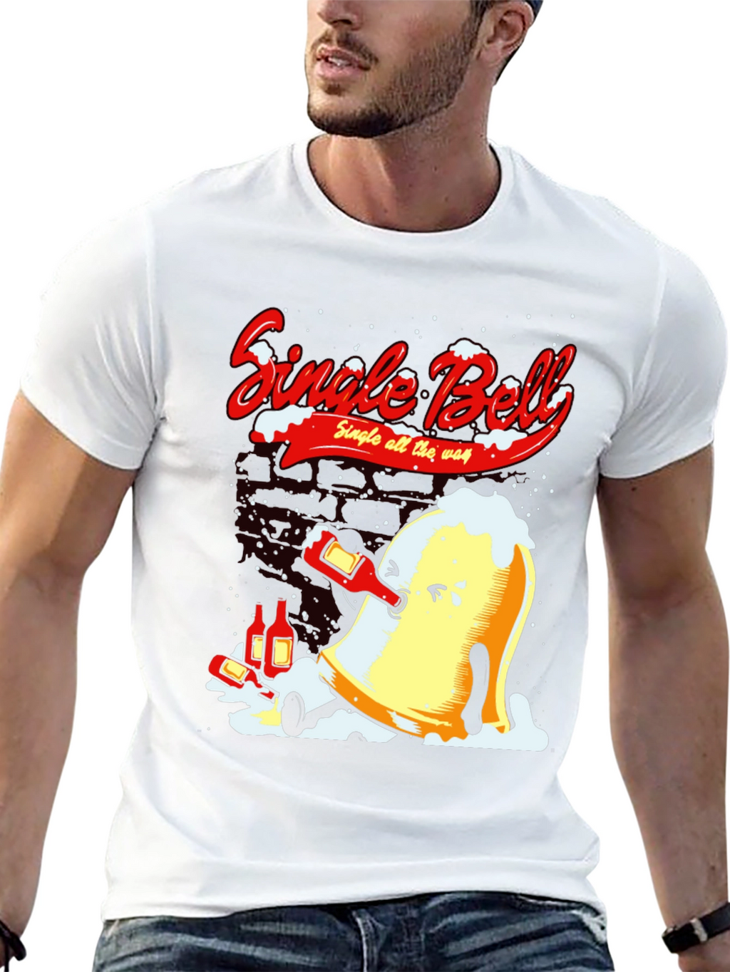 Camiseta Navideña Single Bell