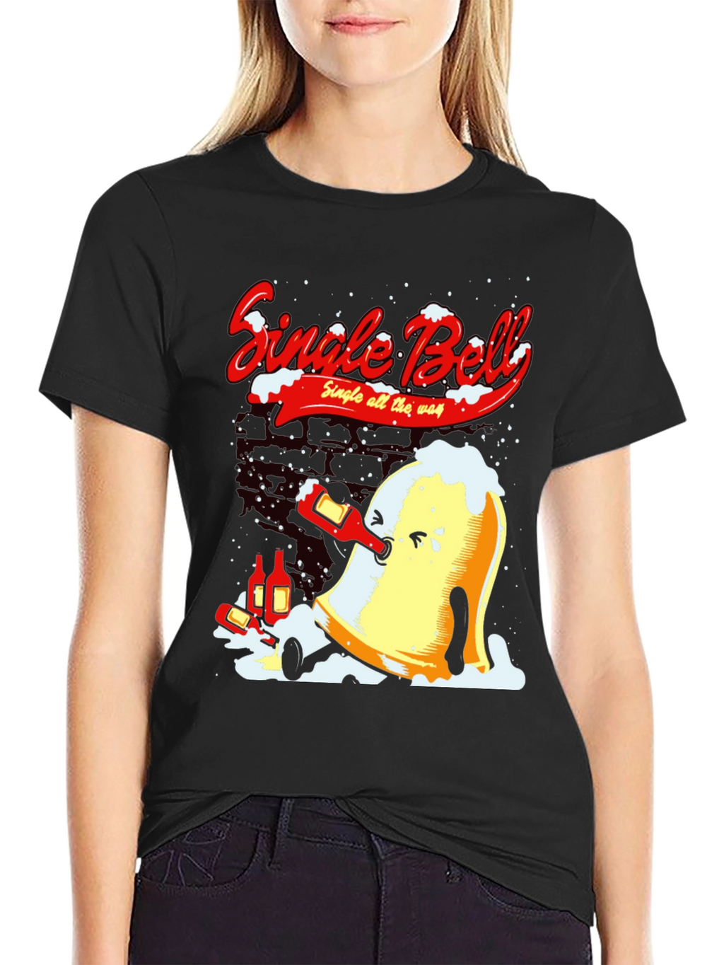 Camiseta Navideña Single Bell